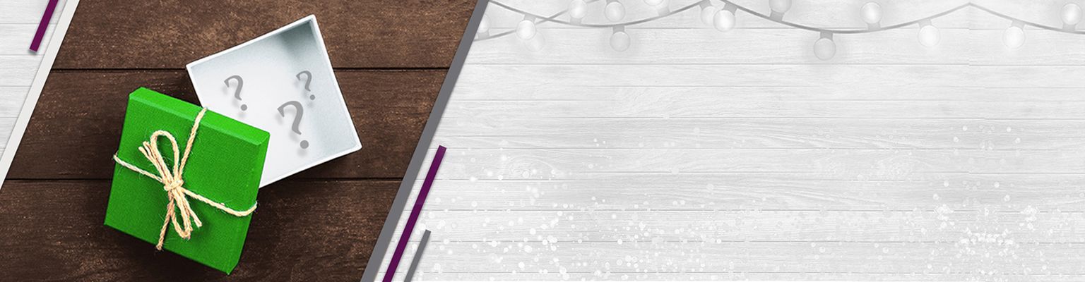 Textbanner Geschenkideen