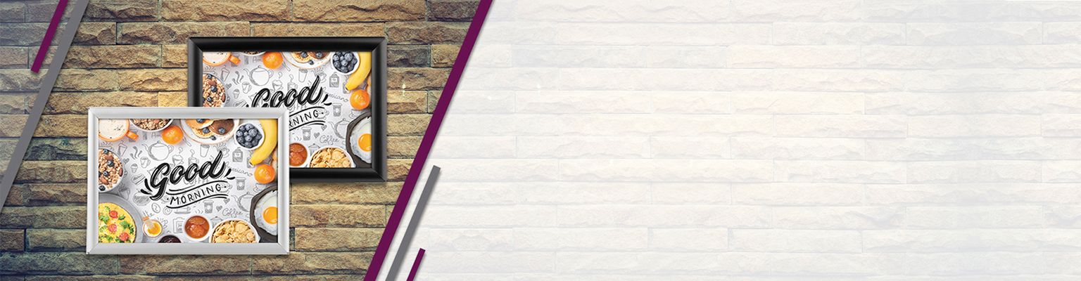 Textbanner Klapprahmen Budget