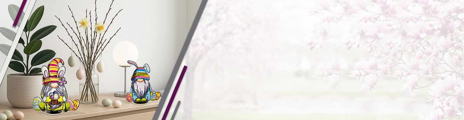 Textbanner Dekowichtel Ostern