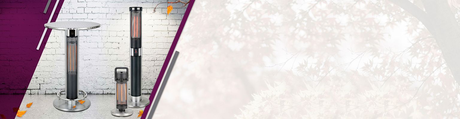 Textbanner Heizstrahler