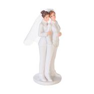Hochzeitsfigur Girls - weibliches Brautpaar - Figur für Hochzeittorte
