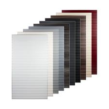FlexiSlot® Lamellenwand Kachel Silver Frame