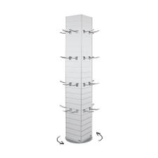 Drehbarer FlexiSlot® Lamellenwand Präsentationstower „York“