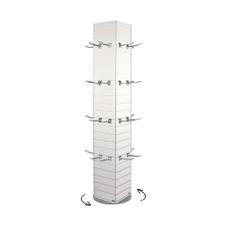 Drehbarer FlexiSlot® Lamellenwand Präsentationstower „York“