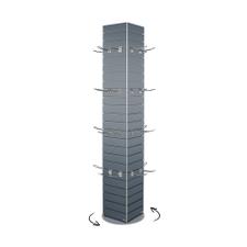 Drehbarer FlexiSlot® Lamellenwand Präsentationstower „York“