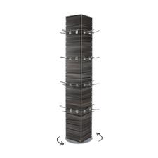 Drehbarer FlexiSlot® Lamellenwand Präsentationstower „York“