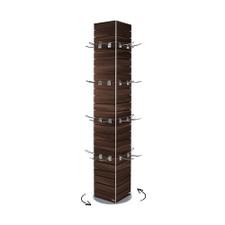 Drehbarer FlexiSlot® Lamellenwand Präsentationstower „York“