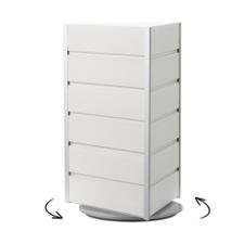 FlexiSlot-Tischtower „Triflex Rotation”