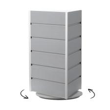FlexiSlot-Tischtower „Triflex Rotation“