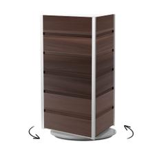 FlexiSlot-Tischtower „Triflex Rotation“