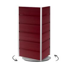 FlexiSlot-Tischtower „Triflex Rotation“