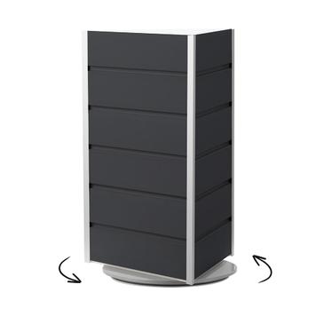 FlexiSlot-Tischtower „Triflex Rotation”