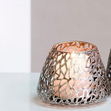 kerzenständer bunt Bitja Kerzenhalter, Bunt, Steingut Hängende Wohnzimmer Regale online