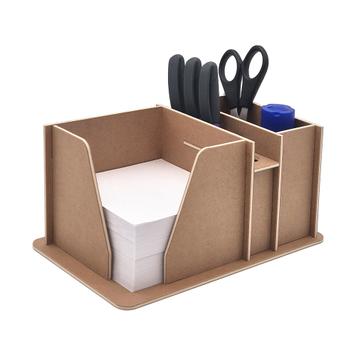 Schreibtisch Organizer mit Zettelbox und Stifthalter