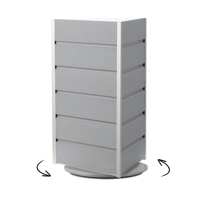FlexiSlot-Tischtower „Triflex Rotation”