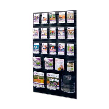 FlexiSlot® Lamellenwand Kachel Silver Frame