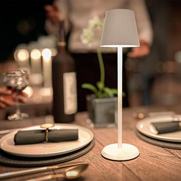 Securit® LED Akku-Tischleuchte „Feline“