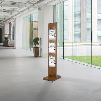 Plakatständer „Madera“ mit Klemmen
