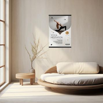 Poster-Klemmschiene „Madera“, Holz