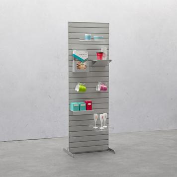 FlexiSlot® Lamellenwand Mittelraumständer „Construct-Straight“
