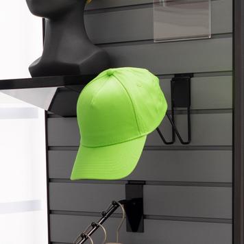 FlexiSlot® Lamellenwand Helmhalter Black