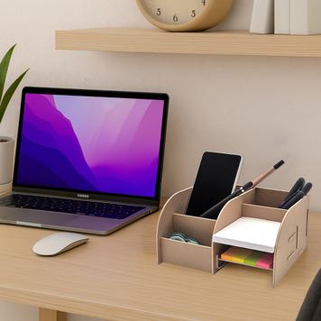 Schreibtisch Organizer für Notizzettel und Büromaterial