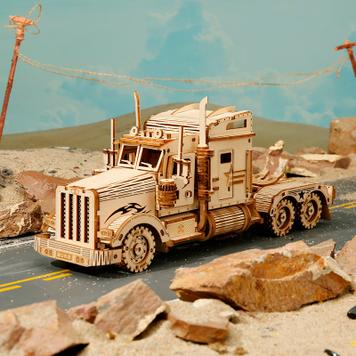 Truck 3D-Holzpuzzle