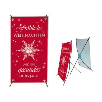 Tischaufsteller mit weihnachtlichem Motiv