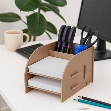 Schreibtisch Organizer für Notizzettel und Büromaterial