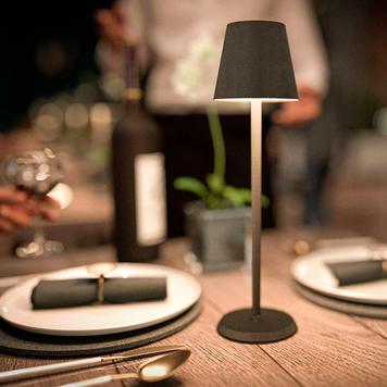 Securit® LED Akku-Tischleuchte „Feline“