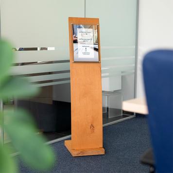 Infodisplay „Brushed Madera - M“