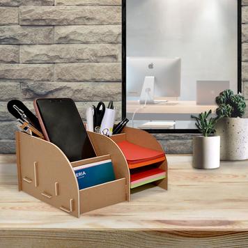 Schreibtisch Organizer für Notizzettel und Büromaterial
