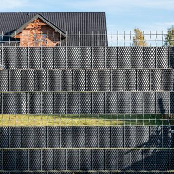 Sichtschutzstreifen aus Polyrattan