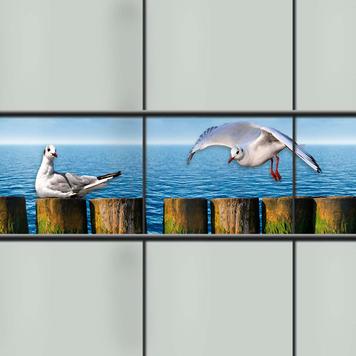 Kreativer Sichtschutz mit fotorealistischem Druck - verschiedene Motive - Vorteilspakete