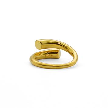 Wickelring Gold 18 mm, verstellbar