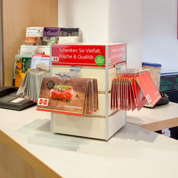 Drehbarer FlexiSlot® Lamellenwand Tischtower „York”