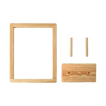 Plakat-Tischständer „Kavero“ aus Holz