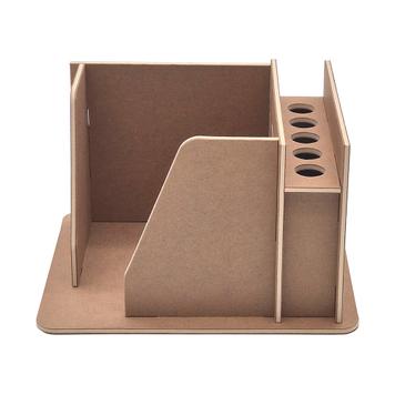 Schreibtisch Organizer mit Zettelbox und Stifthalter