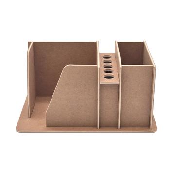 Schreibtisch Organizer mit Zettelbox und Stifthalter