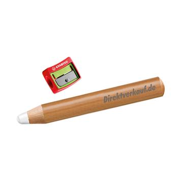 Vorteilspack 10x Tischkreidetafel „L-Form mit Aussparung“ + 1 Kreidemarker