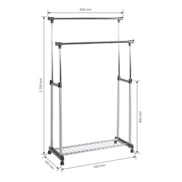 Rollgarderobe „Duo“