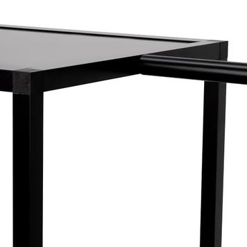Kleiderständer mit Regal „Construct-Black“