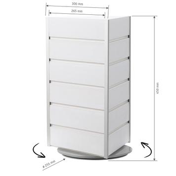 FlexiSlot-Tischtower „Triflex Rotation”