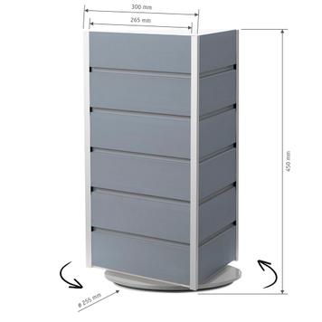 FlexiSlot-Tischtower „Triflex Rotation”