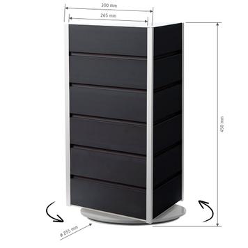 FlexiSlot-Tischtower „Triflex Rotation”