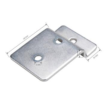 Lamellenwand-Einhängung