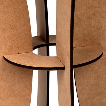 Schütte aus Holz