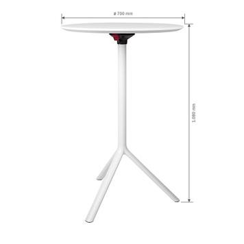 Stehtisch „MIURA“ designed by Konstantin Grcic