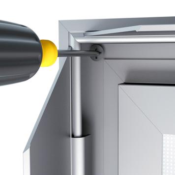 LED Leuchtrahmen „Plain“, einseitig