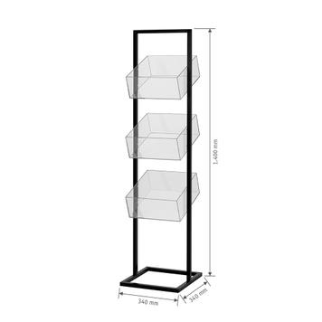 Schüttendisplay „Construct-Black“